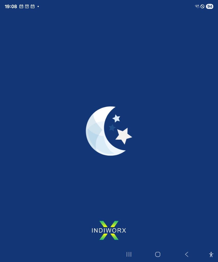 MoonWorx App startet nicht, freeze beim Start